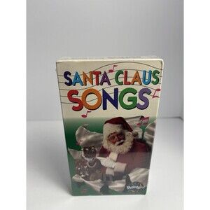 Santa Claus Songs VHS 1995 Sealed New Read Below